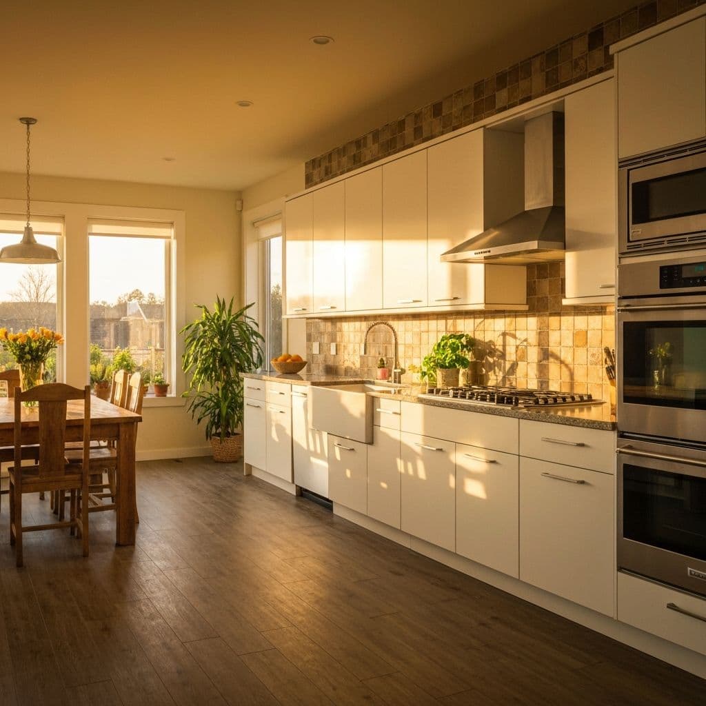 Kitchen goals! 😍 This chef's kitchen is a showsto