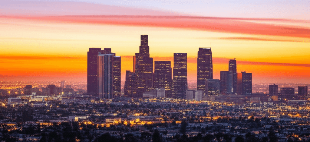 LA sunsets never get old 🌅 Love this city! #LosAn